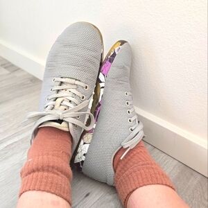 NOBULL | Artic Magnolia gray purple sporty low-top CrossFit sneakers | WMS 8